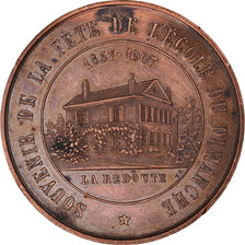 France, Token, Souvenir de la Fête de l'Ecole du Dimanche, La Redoute, 1907