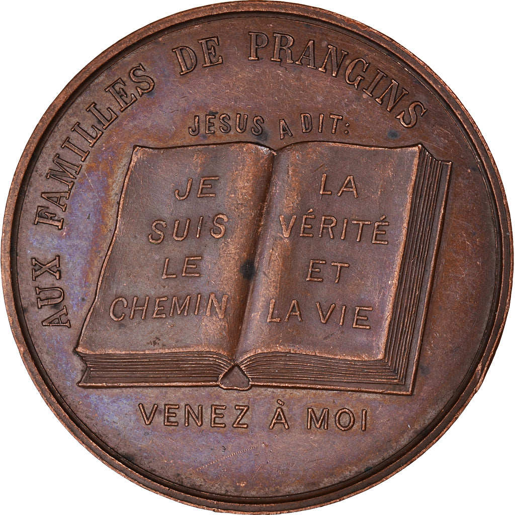 France, Token, Souvenir de la Fête de l'Ecole du Dimanche, La Redoute, 1907