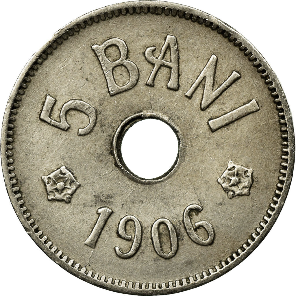 Monnaie, Roumanie, Carol I, 5 Bani, 1906, TTB+, Copper-nickel, KM:31