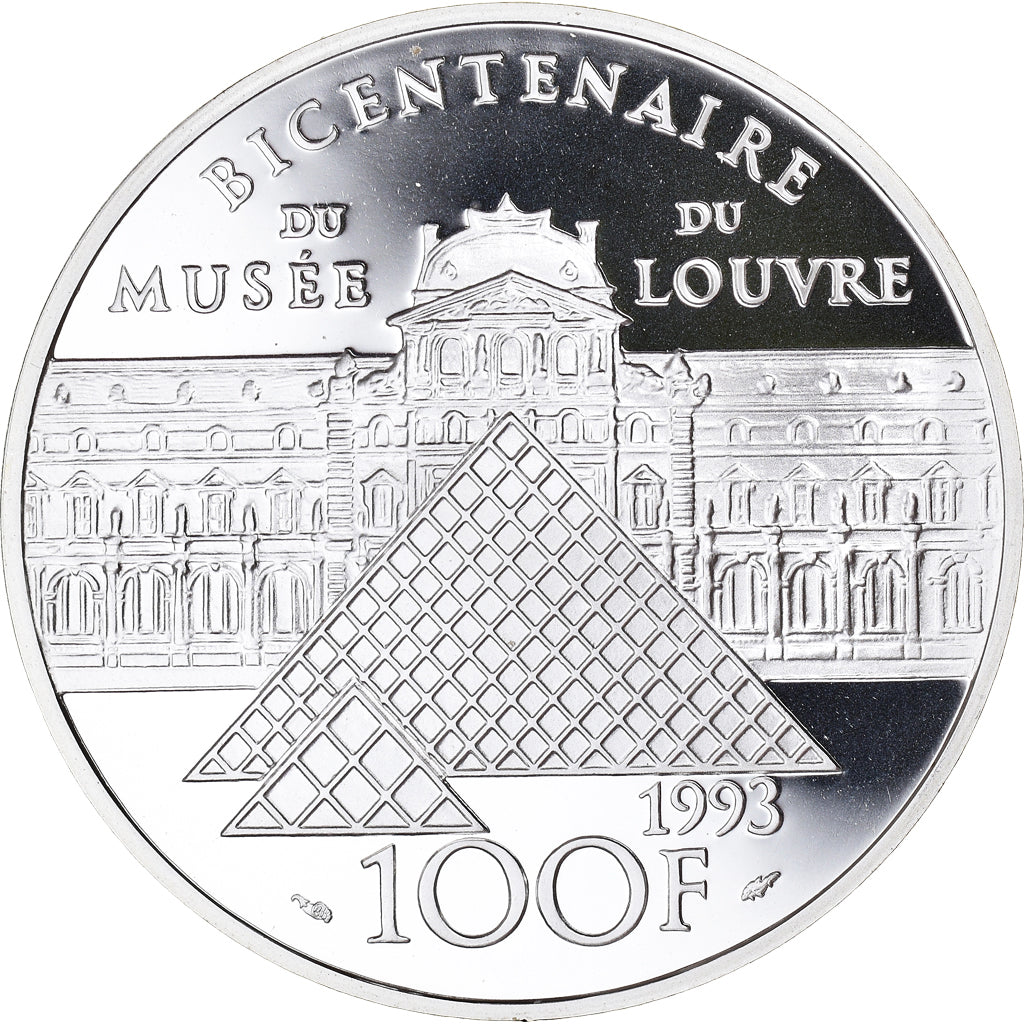 Coin, France, Monnaie de Paris, 100 Francs, 1993, Paris, Proof, MS(65-70)