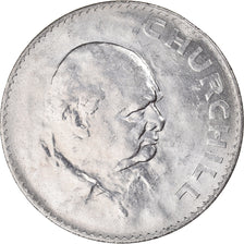 Munten, Groot Bretagne, Elizabeth II, Crown, 1965, Winston Churchill, ZF+