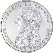 Moneta, Francia, Lafayette, 100 Francs, 1987, Piéfort, SPL-, Argento, KM:P991a