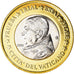 Vatican, Medal, 1 E, Essai-Trial Benoit XVI, 2006, MS(65-70), Bi-Metallic