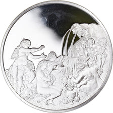 France, Medal, Peinture, Rubens, Diane et Callisto, 1980, Proof, MS(65-70)
