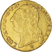 Moneta, Francia, Louis XVI, Louis d'or à la tête nue, Louis d'Or, 1789