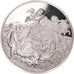 Frankreich, Medaille, Peinture, Rubens, La Chasse aux Sangliers, 1980, Proof