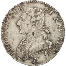 France, Louis XVI, 1/2 Écu, 44 Sols, 1779, Lille, AU(50-53), Silver, KM 562.13