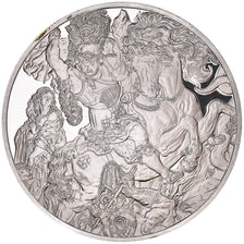 Frankreich, Medaille, Peinture, Rubens, Saint-Georges et le Dragon, 1980, Proof