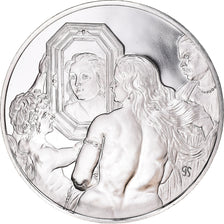 Francja, medal, Peinture, Rubens, La Toilette de >Vénus, 1980, Proof