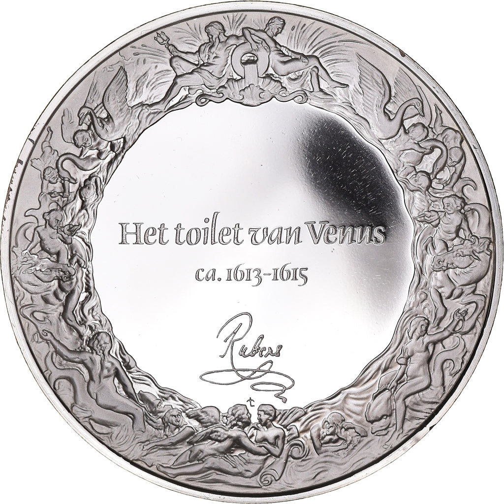 France, Médaille, Peinture, Rubens, La Toilette de >Vénus, 1980, Proof, FDC