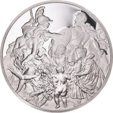 France, Médaille, Peinture, Rubens, Guerre et Paix, 1980, Proof, FDC, Argent