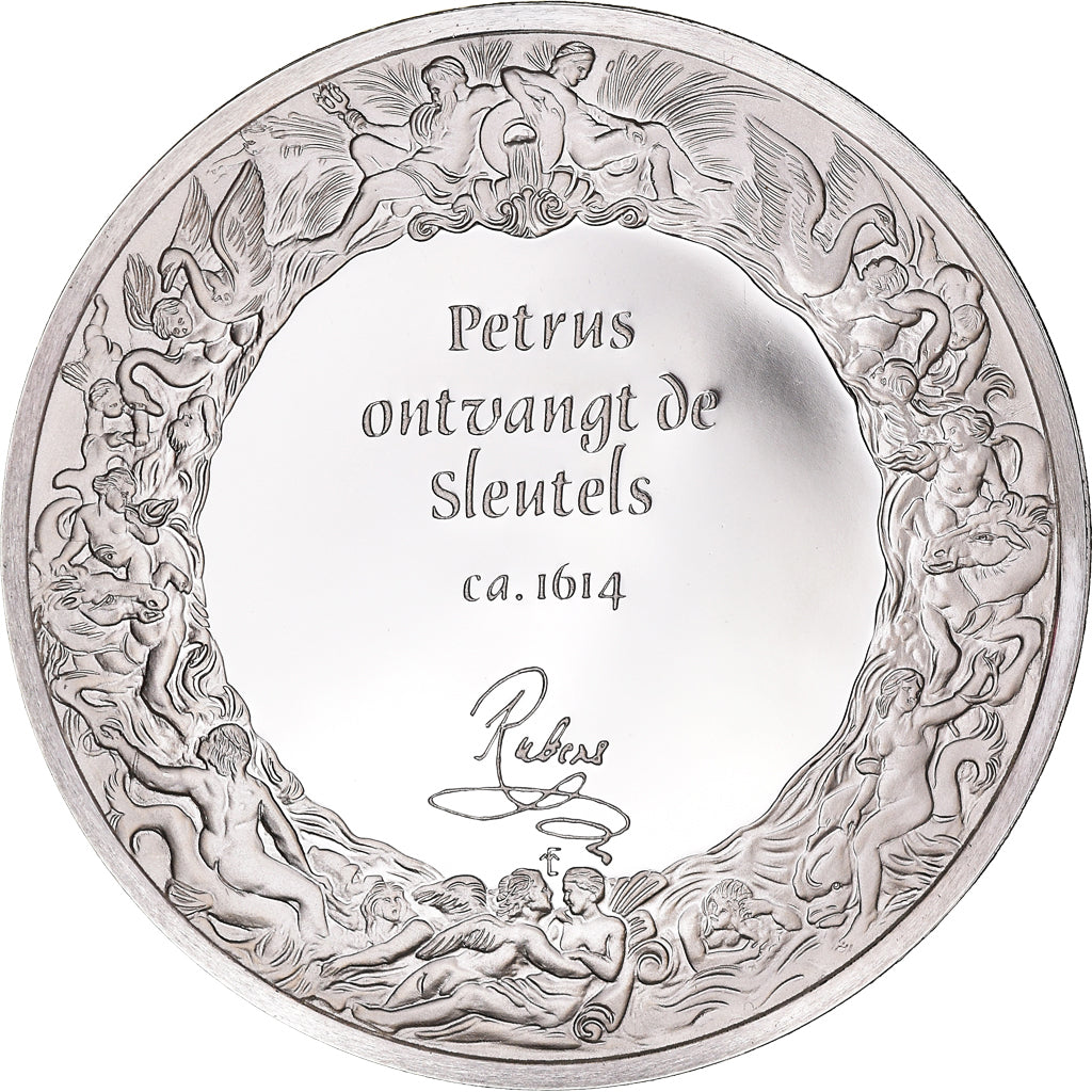 Frankrijk, Medaille, Peinture, Rubens, Saint Pierre recevant les Clefs de