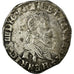 Coin, France, Henri IV, Demi Franc, 1604, Bordeaux, VF(30-35), Silver