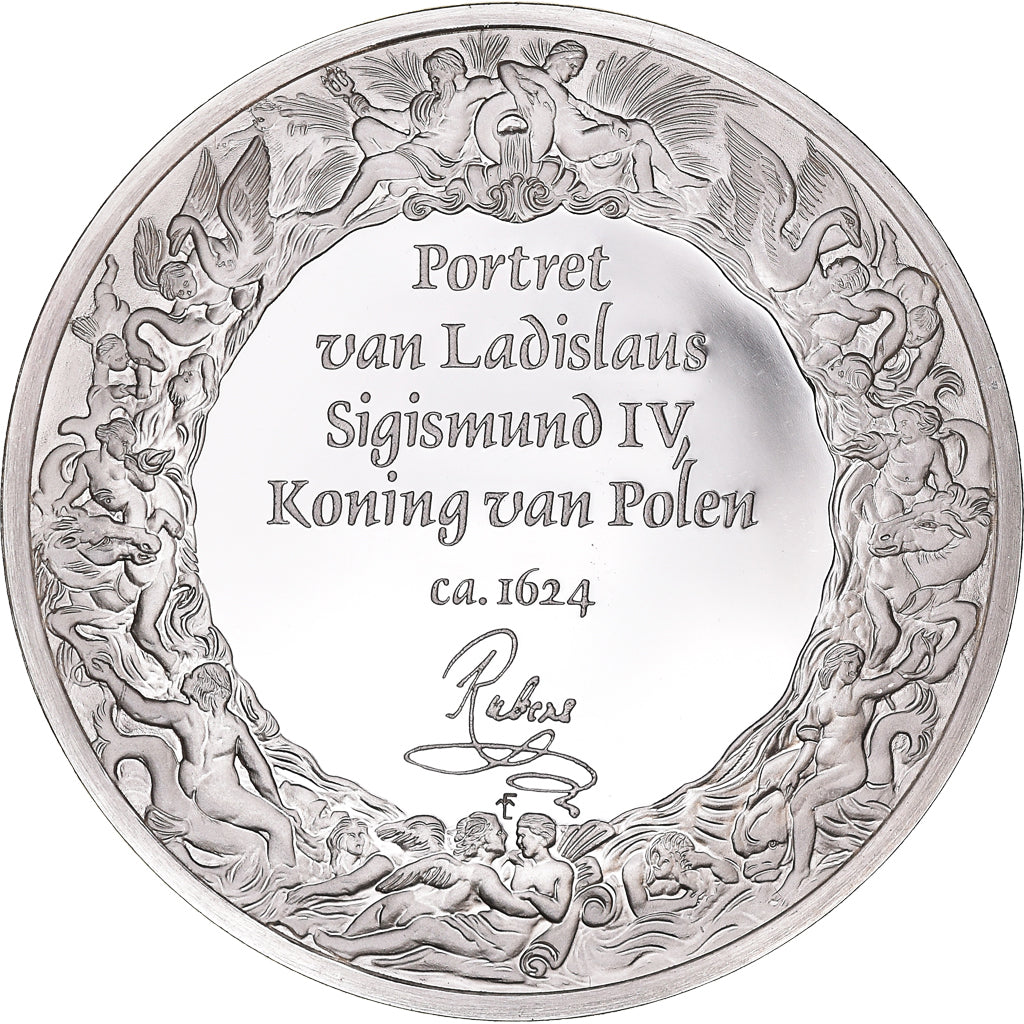 France, Médaille, Peinture, Rubens, Ladislas Sigismond IV, 1980, Proof, FDC