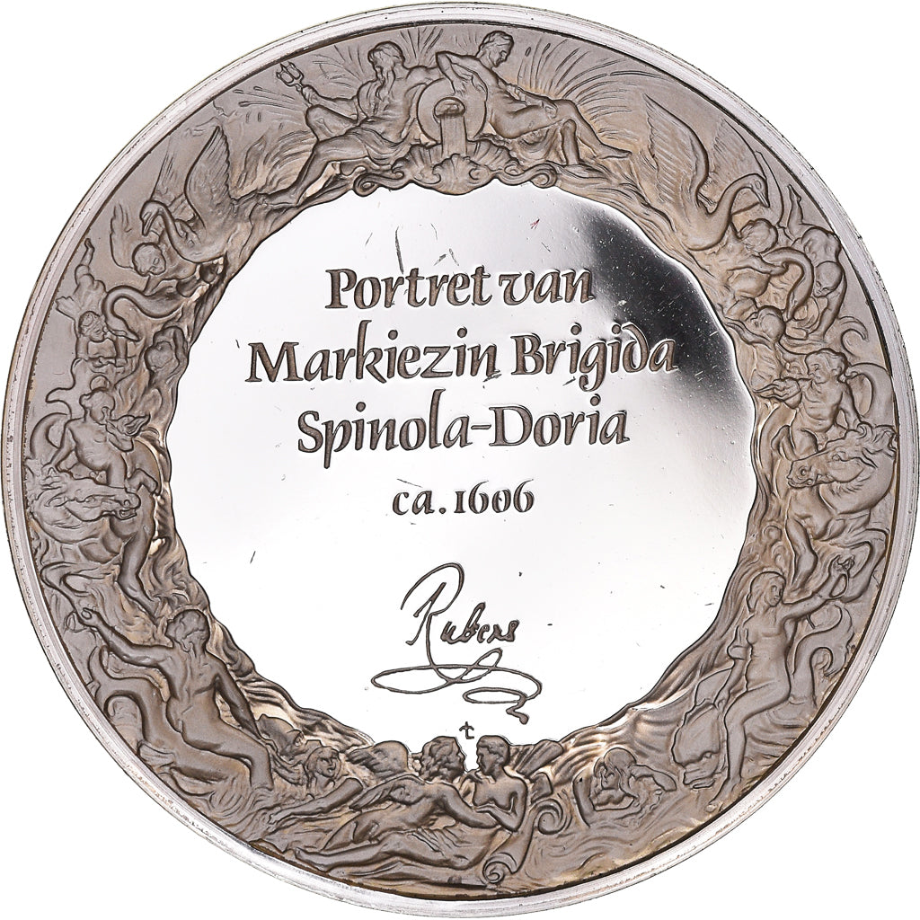France, Medal, Peinture, Rubens, La Marquise Brigida Spinola Doria, 1980, Proof