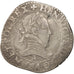 Coin, France, Franc au Col Plat, 1576, Paris, EF(40-45), Silver, Sombart:4714