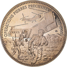 France, Medal, Guerre d'Algérie, Opérations Pierres Précieuses, WAR