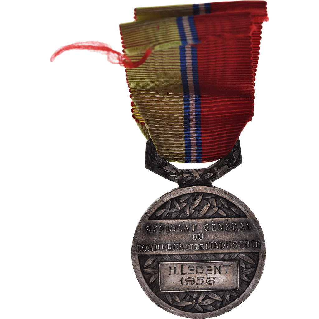 France, Syndicat Général du Commerce et de l'Industrie, Medal, 1956, Excellent