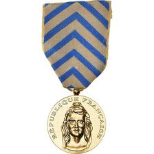 France, Reconnaissance de la Nation, Guerre, Médaille, Non circulé, Gilt