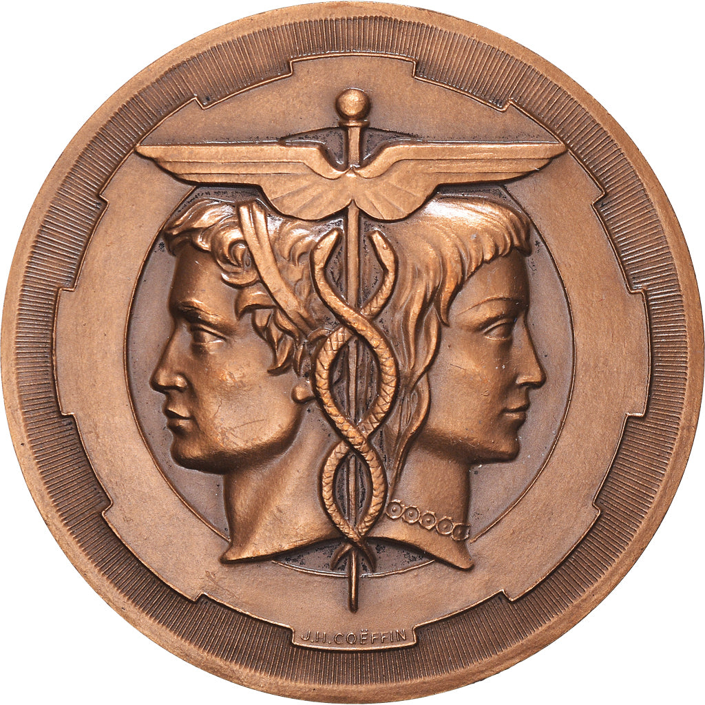 France, Médaille, Chambre de Commerce et d'Industrie de Rouen, 1978, Coeffin