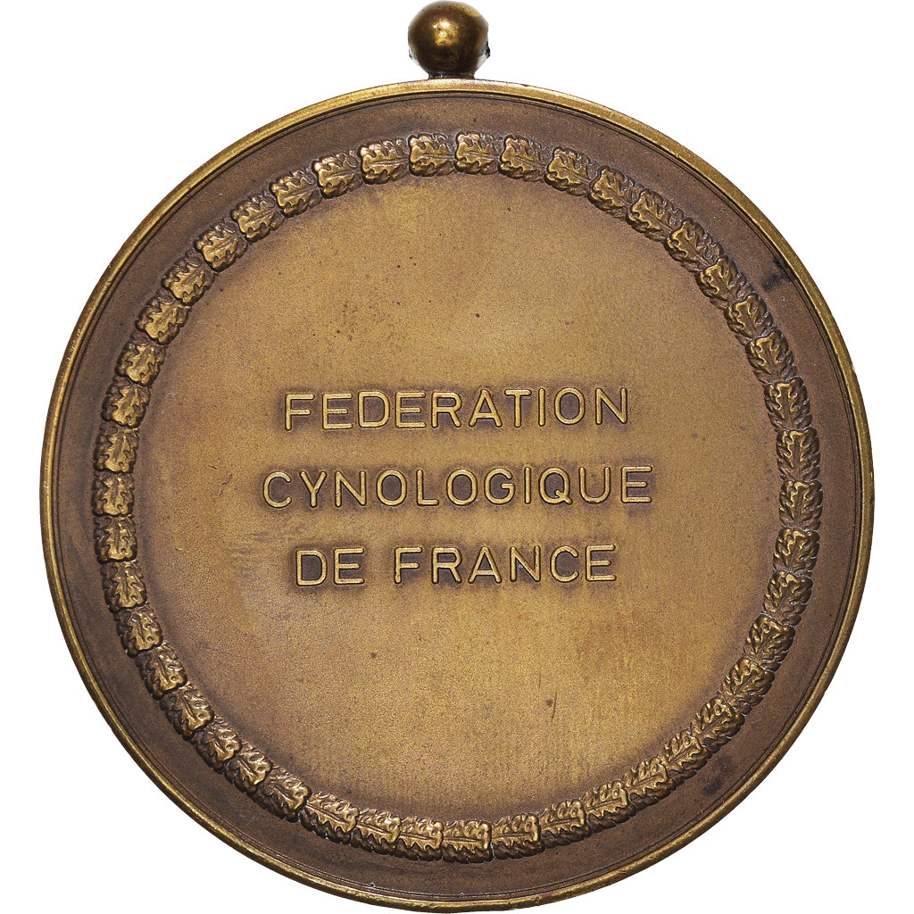 France, Medal, Fédération Cynologique de France, Chiens, MS(63), Bronze