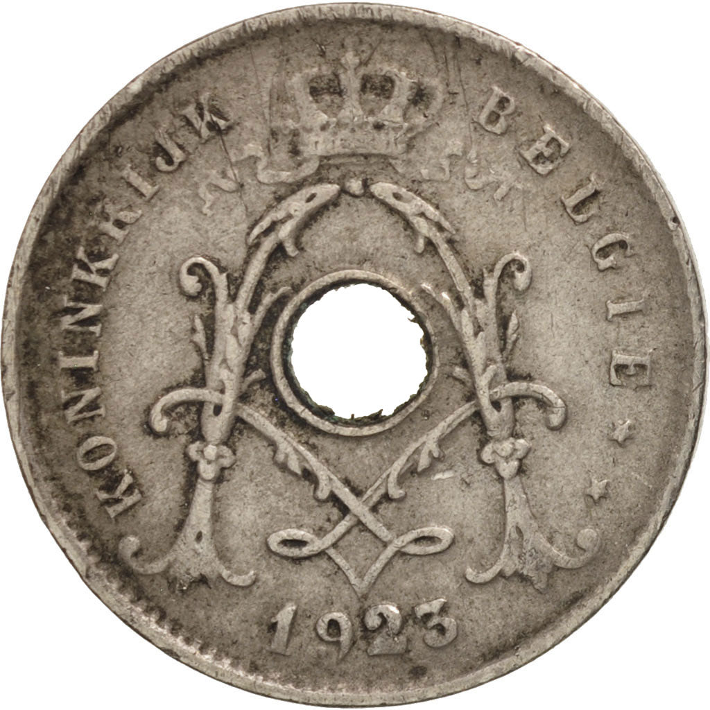 Coin, Belgium, 5 Centimes, 1923, VF(30-35), Copper-nickel, KM:67