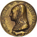 France, Médaille, Anne de Bretagne, History, Fonte Moderne, TTB, Bronze