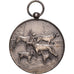 France, Medal, Fédération Cynologique de France, Chiens, AU(50-53), Silvered