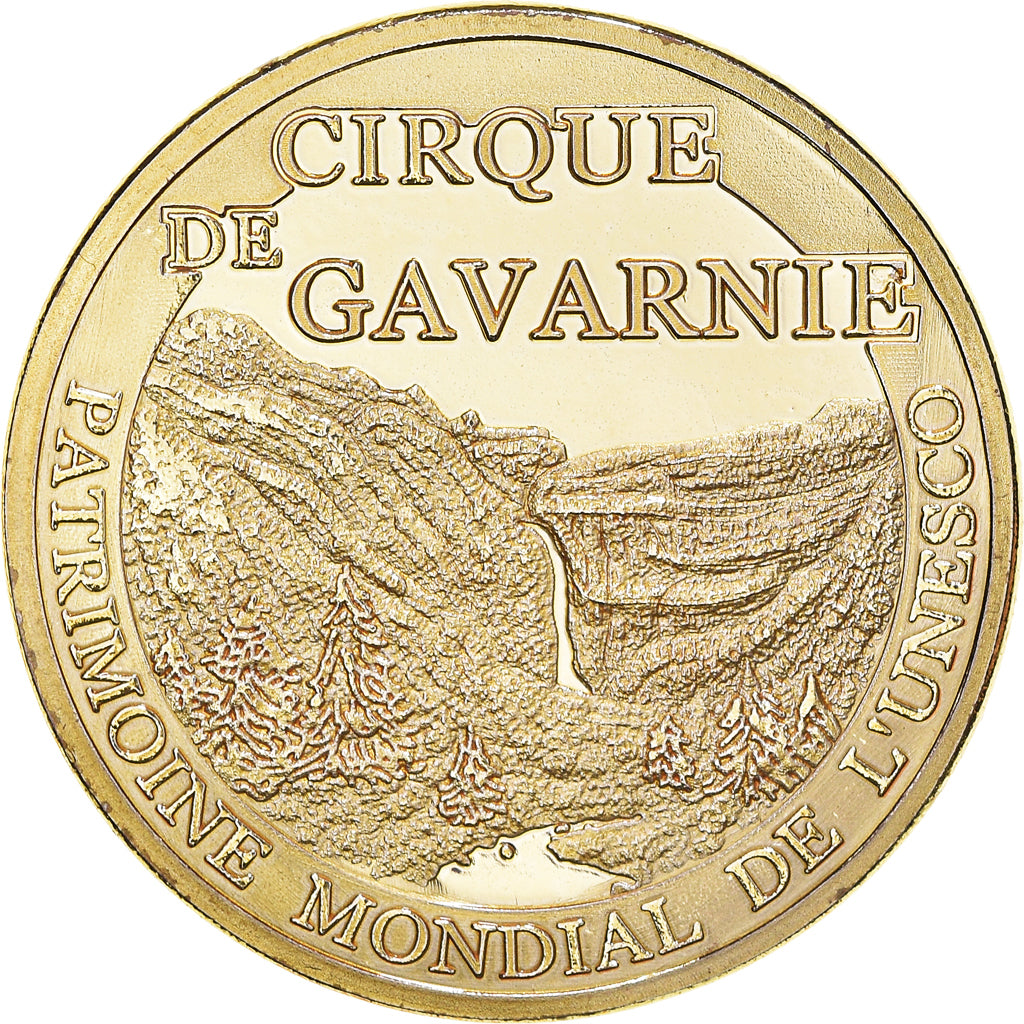 France, Token, Touristic token, Pyrénées, Cirque de Gavarnie, MS(65-70)