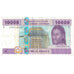 Banknote, Central African States, 10,000 Francs, 2002, KM:110T, EF(40-45)