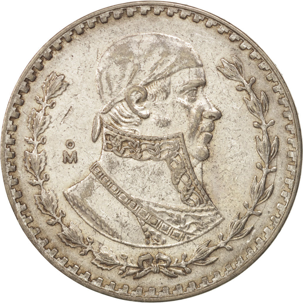 Mexico, Peso, 1961, Mexico City, EF(40-45), Silver, KM:459
