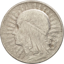 Poland, 5 Zlotych, 1932, Warsaw, EF(40-45), Silver, KM:21