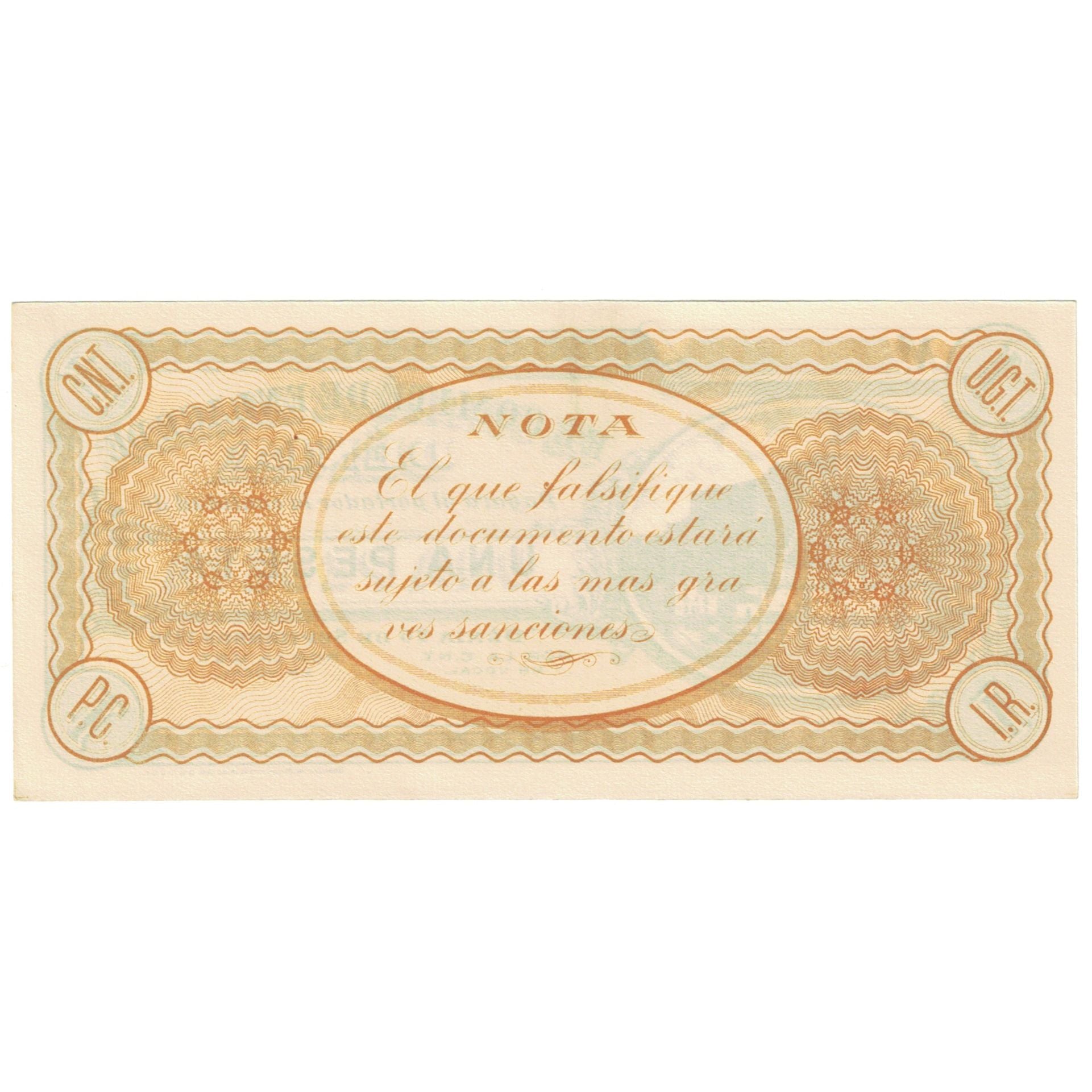 Banknote, Spain, 1 Peseta, Denia, 1936, 1936, UNC(65-70)