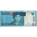 Nota, Indonésia, 50,000 Rupiah, 2005, KM:145a, VF(20-25)