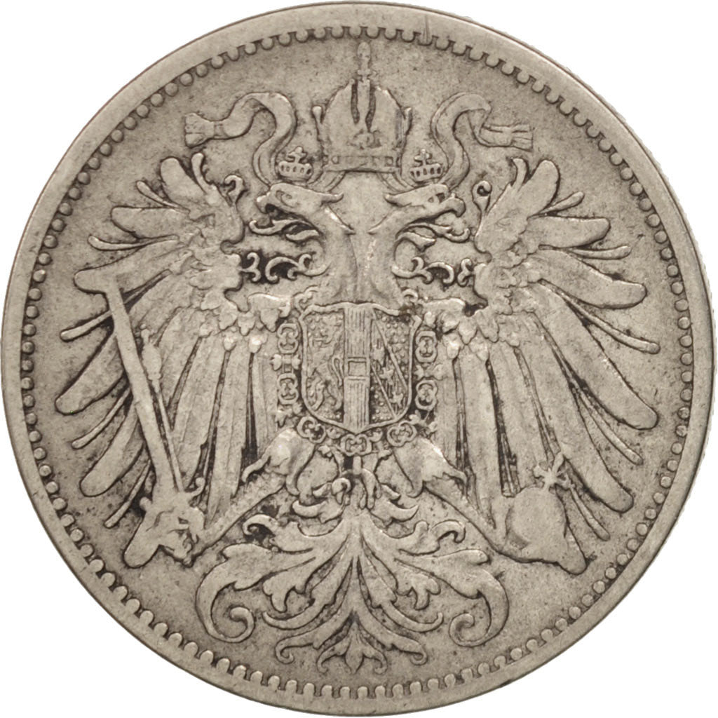 Austria, Franz Joseph I, 20 Heller, 1894, EF(40-45), Nickel, KM:2803
