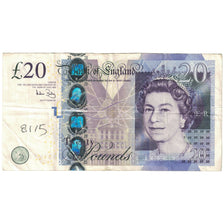 Banknote, Great Britain, 20 Pounds, 2004, 2004, KM:390b, VF(20-25)