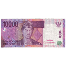 Banknote, Indonesia, 10,000 Rupiah, 2009-2010, 2010, KM:150a, VF(20-25)
