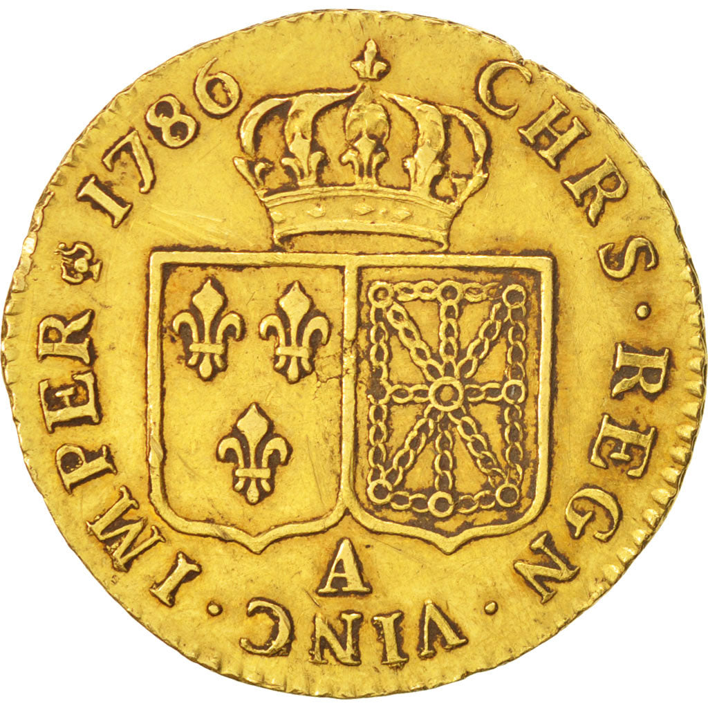 France, Louis XVI, Louis d'or à la tête nue, 1786, Paris, KM 591.1
