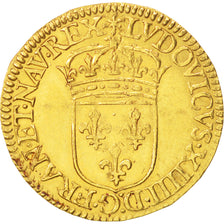 Frankreich, Louis XIV, Écu d'or, 1644, Arras, VZ, Gold, KM:146.2, Gadoury 232