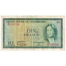 Banconote, Lussemburgo, 10 Francs, KM:48a, MB