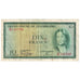 Banconote, Lussemburgo, 10 Francs, KM:48a, MB