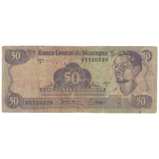 Billet, Nicaragua, 50 Cordobas, 1984, 1984-08-06, KM:140, B