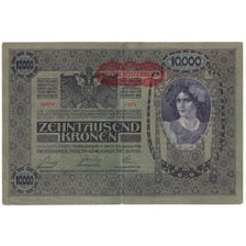Banknote, Austria, 10,000 Kronen, 1918, 1918-11-02, KM:25, EF(40-45)