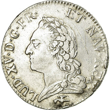 Francja, Louis XV, Écu à la vieille tête, 1774, Lyon, Srebro, VF(30-35)