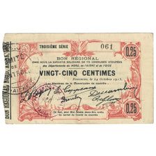 France, Fourmies, 25 Centimes, 1915, EF(40-45)