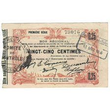 France, Fourmies, 25 Centimes, 1915, SUP