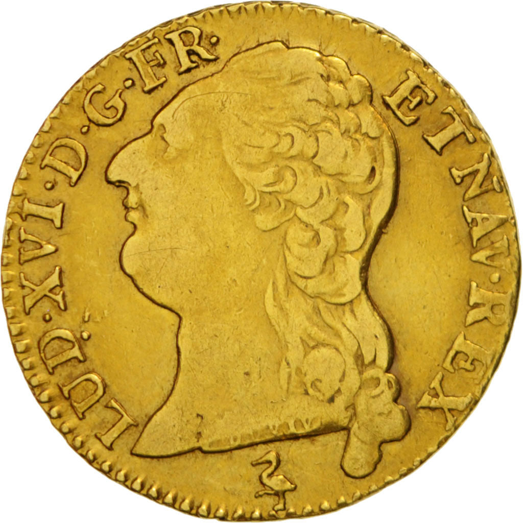 Monnaie, France, Louis XVI, Louis d'or à la tête nue, Louis d'Or, 1786, Paris