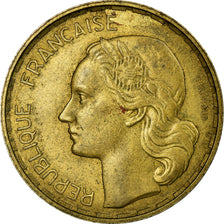 Moneta, Francja, Guiraud, 50 Francs, 1950, Paris, EF(40-45), Aluminium-Brąz