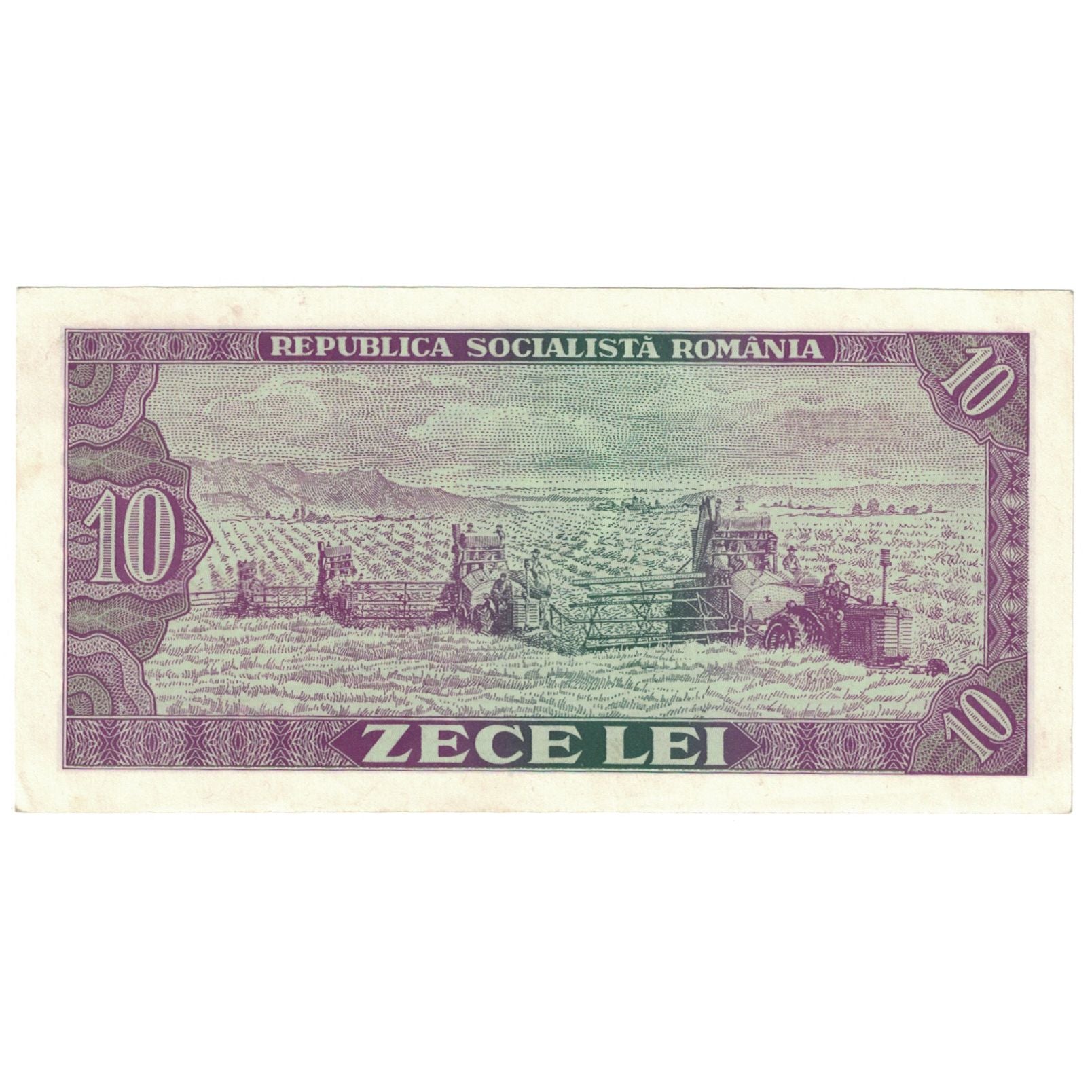 Geldschein, Rumänien, 10 Lei, 1966, KM:94a, UNZ
