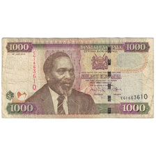 Banknote, Kenya, 1000 Shillings, 2010, 2010-07-16, KM:51e, VG(8-10)